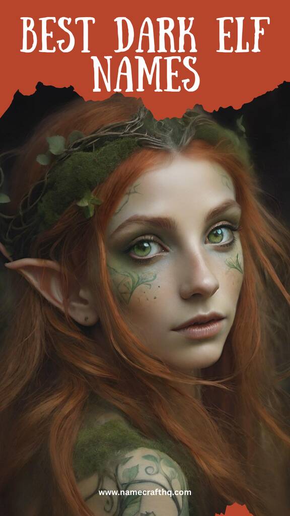 Best Dark Elf Names