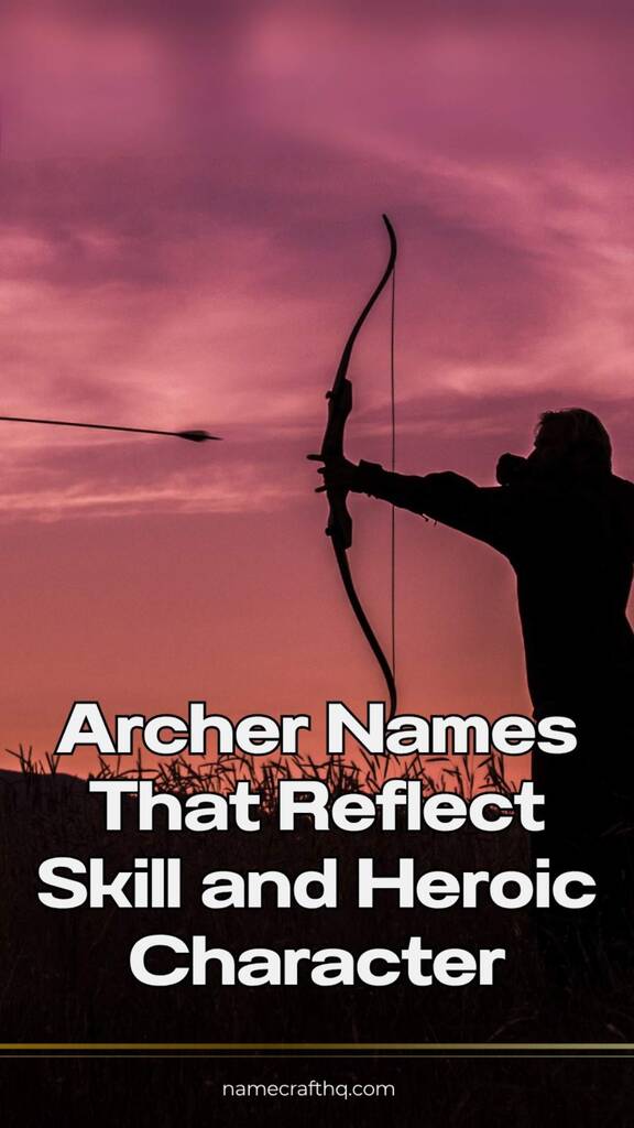 544 Archer Names That Reflect Skill and Heroic Character