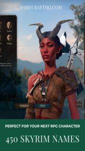 450 Skyrim Names Perfect for Your Next RPG Character